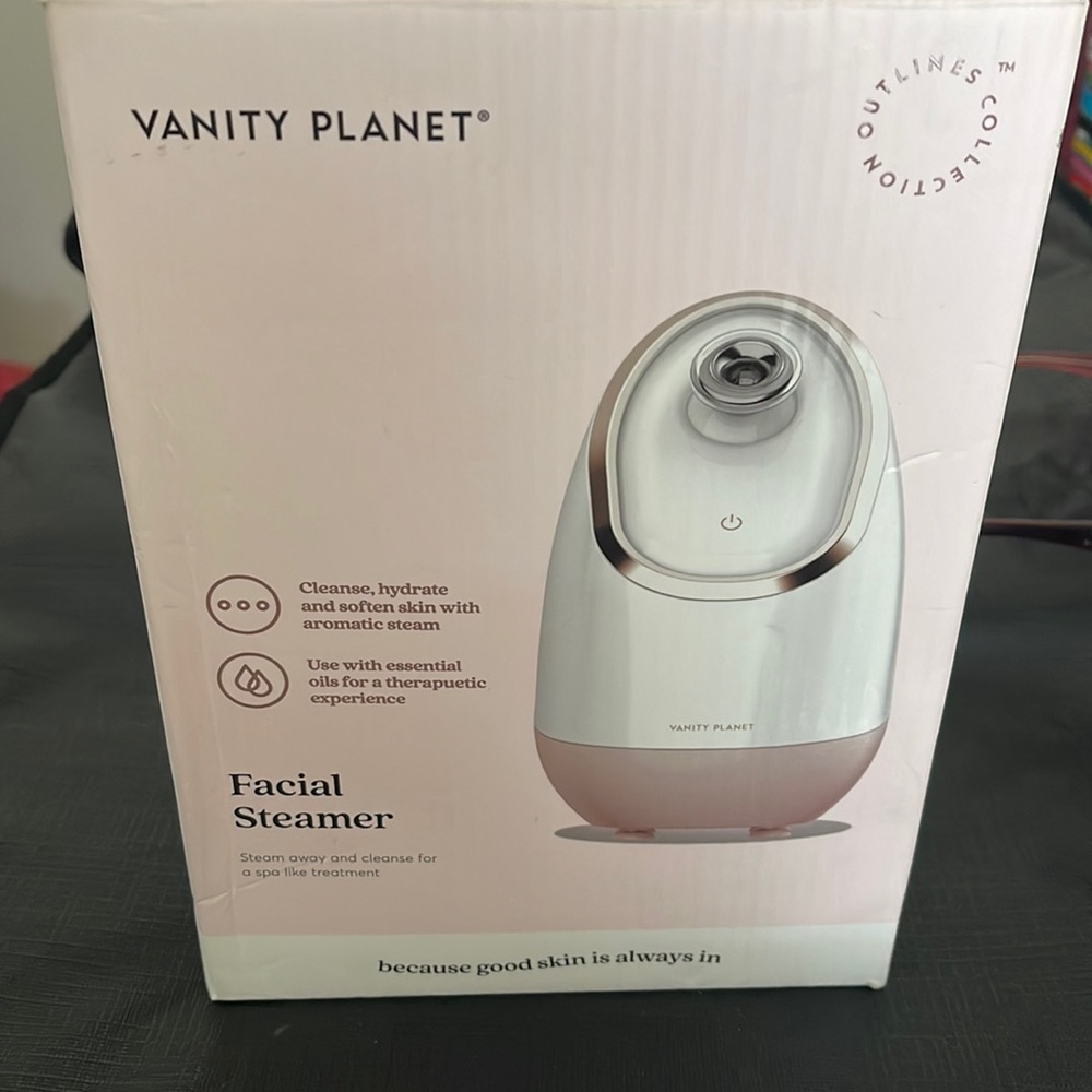 Rose Gold Vanity Planet Facial steamer